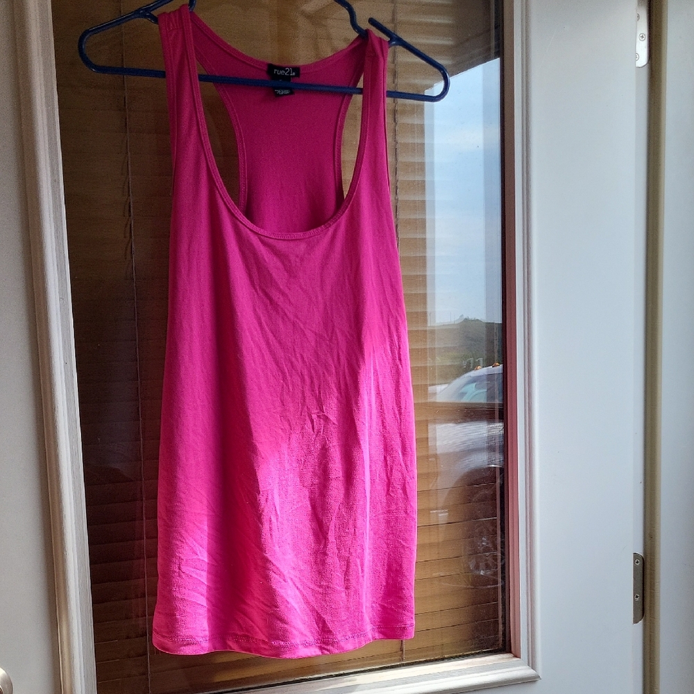 Rue21 Hot Pink Tank Top